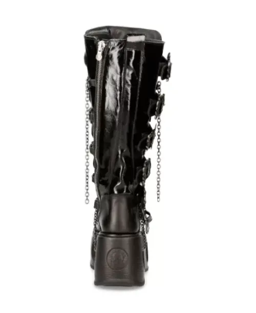 Best New Rock High Boot Back Neptuno -314-C11