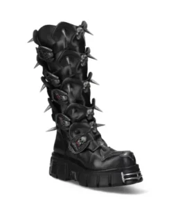 Outlet New Rock High Boot Back Tower  -755-C4