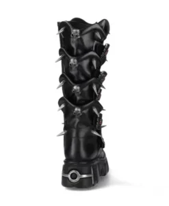 Outlet New Rock High Boot Back Tower  -755-C4