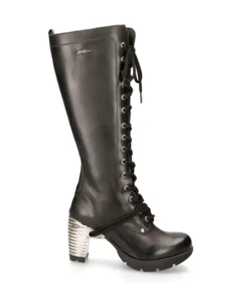 New Rock High Boot Back Trai -Tr005-1