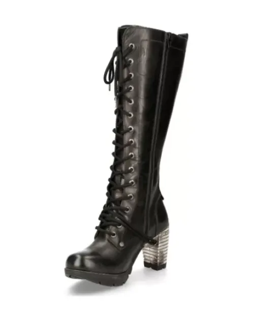 New Rock High Boot Back Trai -Tr005-1