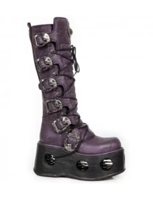 Outlet New Rock High Boot etaic -272-Cz17