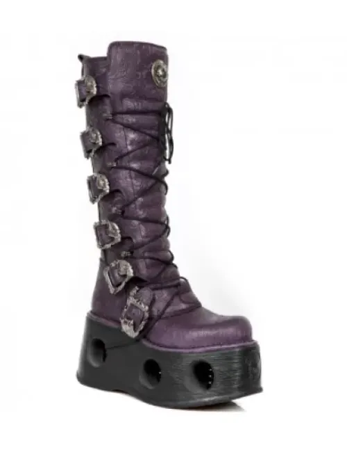 Outlet New Rock High Boot etaic -272-Cz17