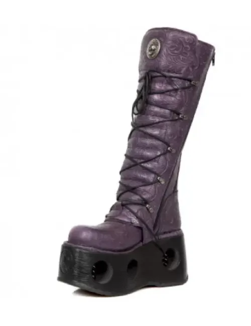 Outlet New Rock High Boot etaic -272-Cz17
