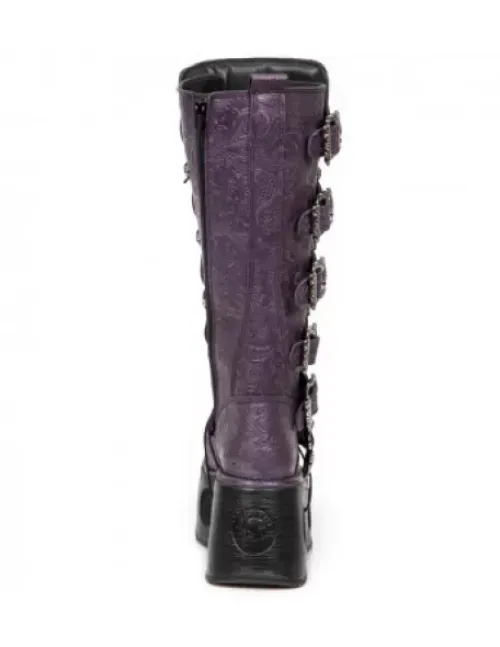 Outlet New Rock High Boot etaic -272-Cz17