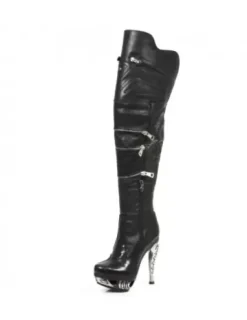 Clearance New Rock High Boot Punk -ag225-C1