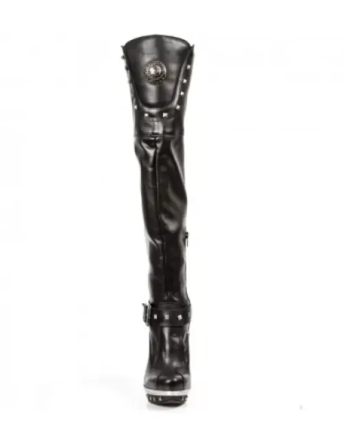 Clearance New Rock High Boot Punk -Punk002-C1