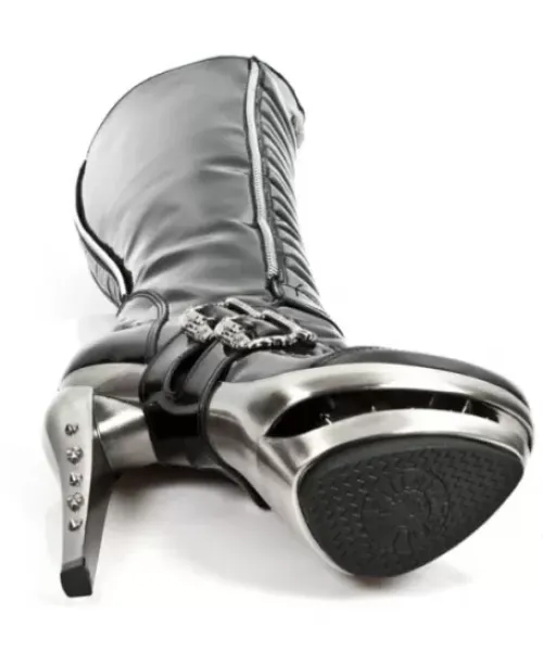 New New Rock High Boot Punk -Rock215-C1