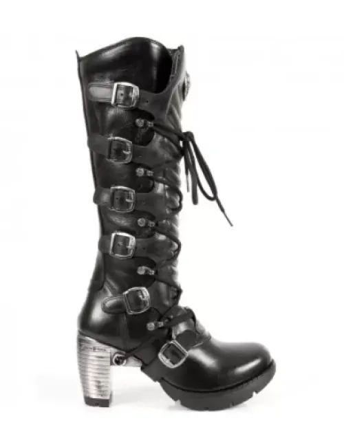 Online New Rock High Boot Trai -Tr004-1