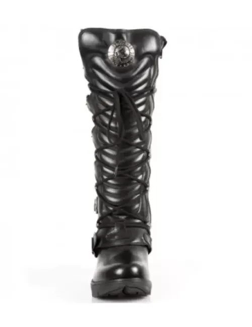 Online New Rock High Boot Trai -Tr004-1