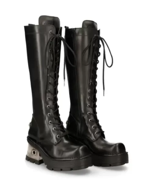 Discount New Rock High Boot Back New With ace -236-1