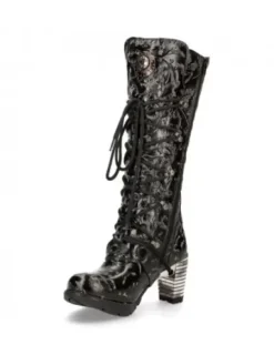 Outlet New Rock High Boot Trai -Tr004-C2