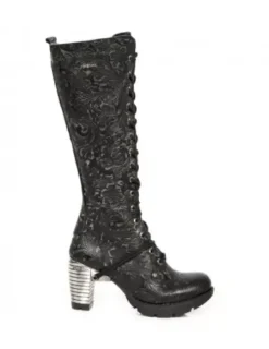 Discount New Rock High Boot Trai -Tr005-C2