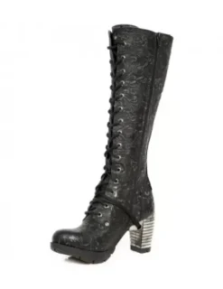 Discount New Rock High Boot Trai -Tr005-C2