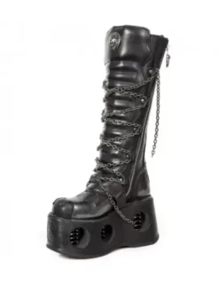 Clearance New Rock -308-C12 High Boot  Neptuno