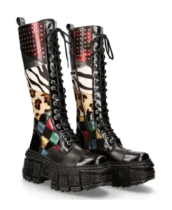 Best New Rock -Wa210-1 High Boot Tank With ace