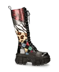 Best New Rock -Wa210-1 High Boot Tank With ace
