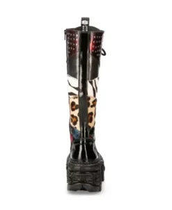 Best New Rock -Wa210-1 High Boot Tank With ace